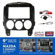Aerpro 9" Multimedia Receiver Head Unit Kit to suit Mazda 2 2007-2014 - AKMZ7