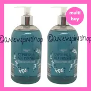 LACURA Cypress Sea Fennel Liquid Hand Wash 500ml x2 NEW Multibuy Aldi