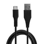 USB-A to USB-C Cable - 1m, Black