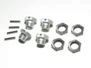 MUGE2025 MUGEN SEIKI MBX8 WORLDS EDITION 1/8 BUGGY WHEEL HEXES WITH LOCKING NUTS