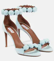 [Alaia] Alaïa Studded leather sandals AU 4 blue