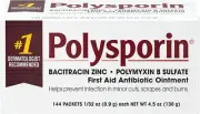Polysporin First Aid Topical Antibiotic Ointment with Bacitracin Zinc & Polymyxi