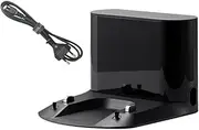 Charger Docking Station Base Parts Accessories，Compatible for Roborock S7 Q7 S7 Plus Q7 Max S5 Max S8 Q8 MAX Q5 Pro Vacuum Cleaner (Color : Black and EU)