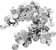 [COLLBATH] Pcs Brooch Blanks Safety Bases Trays for Badge Making Bezel Trays Round Blanks Disc Base Diy Accessories
