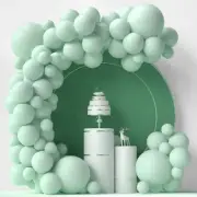 Pastel Green Balloon Garland Arch Kit Romantic Decoration Balloons Accessories
