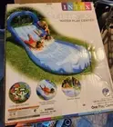 Intex Surf 'N Slide Inflatable Kid Outdoor Splash Water Slide with 2 Surf Riders