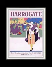 1922 Harrogate - Matted for 11x14 Frame