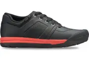 Specialized 2FO DH Flat Mtb Shoe Black Redwood Size 11.5 US, 45.5 EU