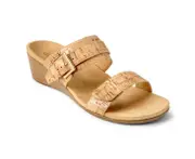 Vionic Natoma Wedge Sandal - Gold Cork