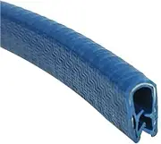 Draught excluder Tape U Shaped Premium Rubber Seal Strip with Metal Fit Gap Weatherproof and Flexible Door and Window Seal for Noise Reduction Length 1M/Red/17Mm * 9Mm(Blue,15Mm*8Mm)