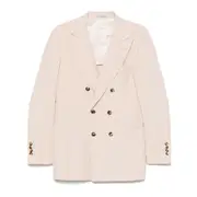 [Brunello Cucinelli] Brunello Cucinelli Linen Blazer 46 IT PINK