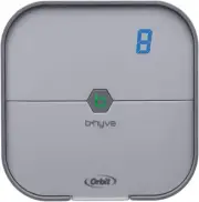 B-Hyve 8-Zone Smart Indoor Sprinkler Controller,Gray