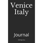 VENICE ITALY: JOURNAL