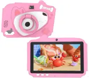 Android 12 Kids Tablet, 7 Inch Tablet for Kids, 4GB RAM 32GB ROM Tablet with Cas