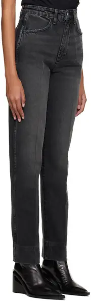 RE/DONE 70s High Waist Skinny Jeans 25,26,32 Black