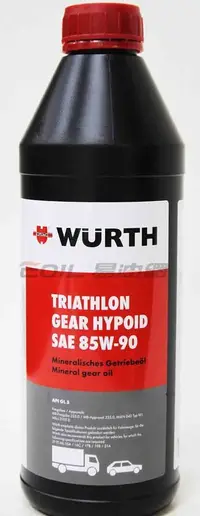 在飛比找樂天市場購物網優惠-WURTH TRIATHLON HYPOID 85W90 齒