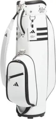 adidas Golf Ladies Caddy Bag CLASSIC 8.5 x 47 inch 2.9kg White Black IKL16