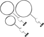 KICHOUSE 3pcs Lab Stand Clamps Retort Clamps for Beakers Flasks Easy to Stand Accessories for Safe and Strong Support Experiments