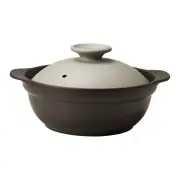 Earthen pot Japanese Donabe induction compatible 64 oz Earthenware Karl