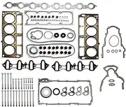Full Gasket Set Head Bolts, Compatible For Buick Rainier, Compatible For Cadillac CTS, Compatible For Corvette GM 4.8 5.3 Repair Kit HS26282PT GS33380