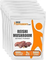 BulkSupplements Reishi Mushroom Extract Powder (5 Kilograms)