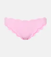 [Marysia] Marysia Antibes scalloped bikini bottoms AU 12 pink