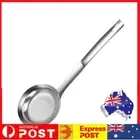 Fine Mesh Strainer Long Handle Fine Mesh Sieve Scoop Multifunction for Pots Pans