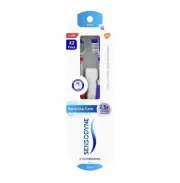 Sensodyne Sensitive Care Toothbrushes, 2-Pack - Soft Bristles - Teal & Purple