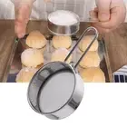 Steel Fine Mesh Colander Powder Sieve Sifting Tool Filter Spoon Flour Sifter