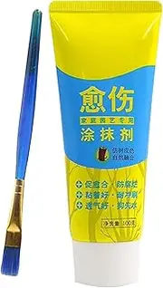 Grafting Wax With Brush - Tree Wound Sealer, Protective Pruning Paste | 100g Plant Healing Balm, Promotes Recovery, Seals Cuts, Prevents, Suitable For Indoor And Outdoor Trees, Shrubs, Roses