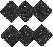 Generic 6 Pack Treadmill Pad for Hardwood Floors Absorbing Mat for Exercise Equipment Rubber Mat for Gym Noise Reduction Vibration Dampening