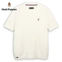 在飛比找Yahoo奇摩購物中心優惠-Hush Puppies 線衫 男裝麻花編織螺紋針織短袖線衫