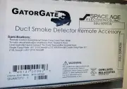 Space age Electronics, Inc. SSU-50RK/W Gator Gate Duct Smoke Detector Remote Acc