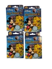 Disney Eye Found It Card Game Hidden Picture Mickey Mouse Bundle Of 4 New Sets