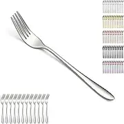 Berglander Table Fork Set with 12 Pieces 20.5 cm, Stainless Steel Fork Set, Forks for Dinner for Home, Restaurant, Daily Food, Easy to Clean and Dishwasher Safe