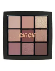 [Chi Chi] Spiced Mauves 9 Shade Eye Shadow Palette