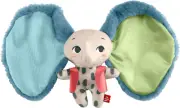 Baby Sensory Toy Planet Friends All Ears Lovey, Plush Elephant for Newborns Ages
