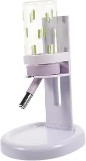 DINHEAROM Hamster Water Feeder with Vertical Kettle Holder Drinking Fountain for Pets Convenient and Durable Pet Drinking