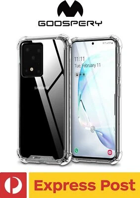Mercury Goospery Super Protect Clear Shockproof Case For Samsung Galaxy S21 FE