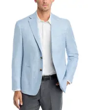 The Men's Store at Bloomingdale's Classic Fit Hopsack Soft Jacket