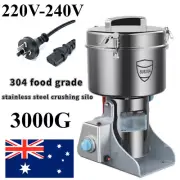 3KG Stainless Steel Electric Grain Grinder Cereal Wheat Powder Milling Grinding