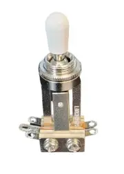 Switchcraft 3-Way Toggle Switch w/Genuine Tip, Long Frame for Gibson Les Paul...