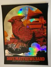 Dave Matthews Band FOIL Poster Deer Creek Noblesville Ken Taylor Foo Dead Phish