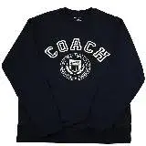 在飛比找遠傳friDay購物優惠-COACH CB671 品牌馬車LOGO燙印棉質長袖T恤.午