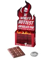 World's Hottest Chocolate Bar: Super spicy chocolate made with 9 million SHU....