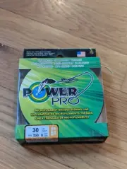 PowerPro Braided Fishing Line - Yellow - 30lb - 300yd !!!