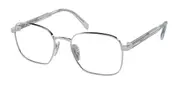 Prada PR A55V 16T1O1 Men's Glasses Silver Size 53 - Private Health Rebate - Blue Light Block Available