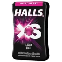 在飛比找PChomeThai泰國購物優惠-HALLS XS 無糖迷你薄荷糖-綜合莓果 12.6g [優