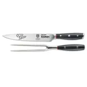 Baccarat iconiX Carving Knife Set AFL Fremantle Dockers