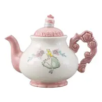 在飛比找momo購物網優惠-【sunart】迪士尼 愛麗絲夢遊仙境 陶瓷造型茶壺 夢中的